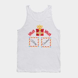 HAHA HAHA MERRY CHRISTMAS GIFT Tank Top